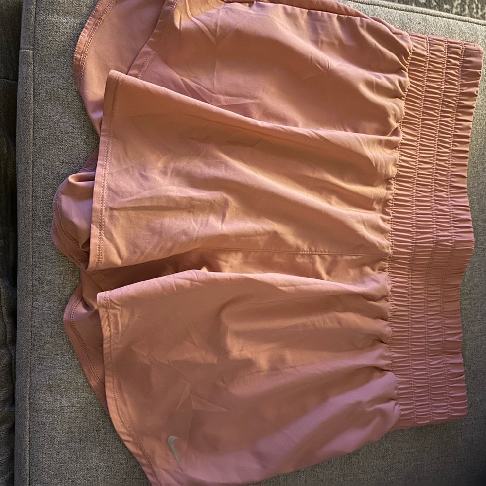 Nike Orange Dri-FIT Athletic Shorts